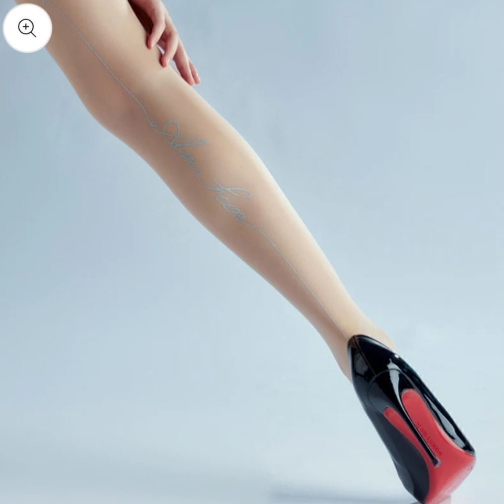2/$20 brand new tattoo style tights socks stockings